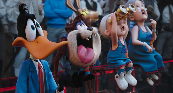 Daffy Duck, Tasmanian Devil, Elmer Fudd, Granny, Wile E. Coyote